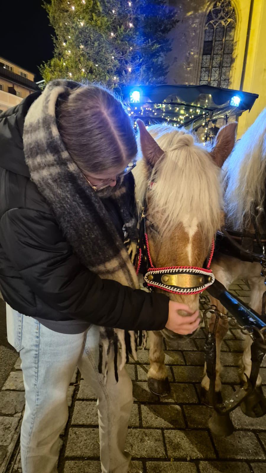 Ich mit einem Pferd